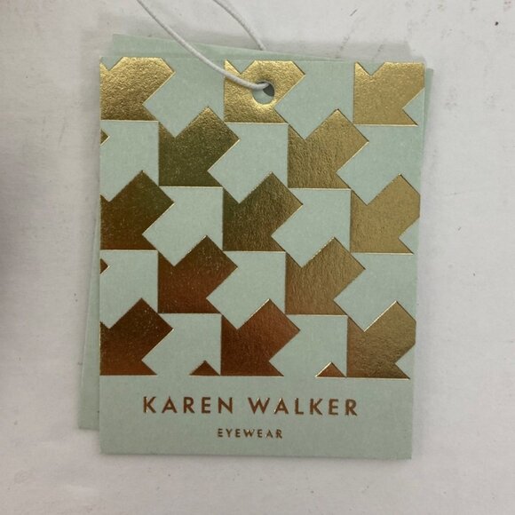 NWT Karen Walker Eyewear Tassel Shoulder Bag Arrow Black Cream Boho Festival NEW - Picture 6 of 10